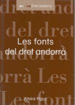 Les fonts del dret andorrà